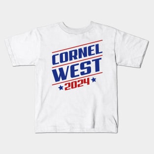 Cornel West 2024 , west for president Kids T-Shirt